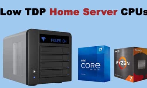 Home server processors with low tdp