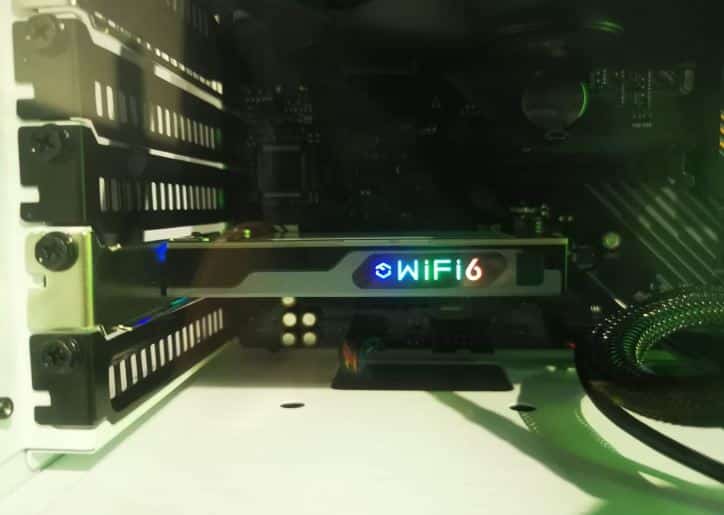 Fenvi AX210 Wifi card test image